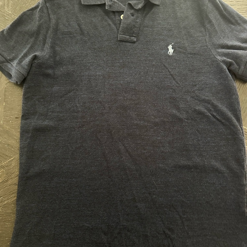 Ralph Lauren Men's Dark Blue Polo Shirt